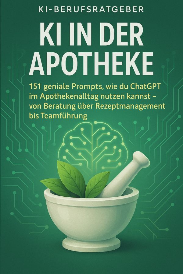 Buchcover: KI für Apotheker:innen