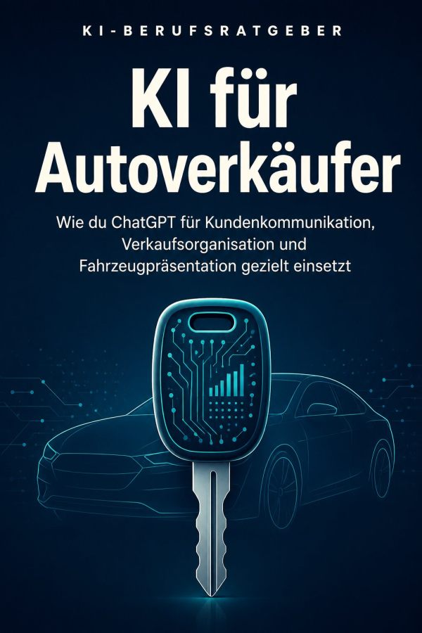 Buchcover: KI für Autoverkäufer