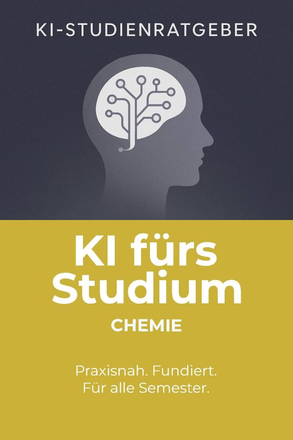 Buchcover: KI fürs Studium – Chemie