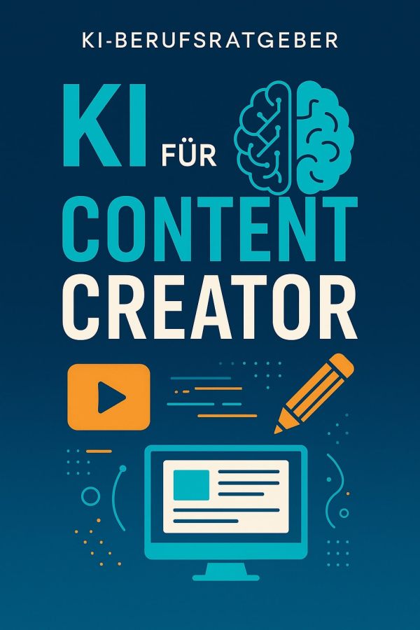 Buchcover: KI für Content Creator