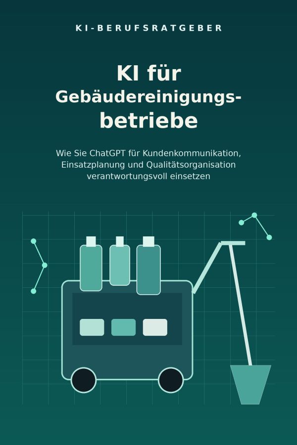 Buchcover: KI für Gebäudereinigungsbetriebe