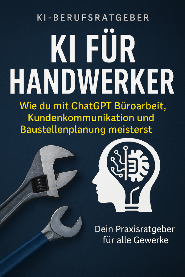 Buchcover: KI für Handwerker