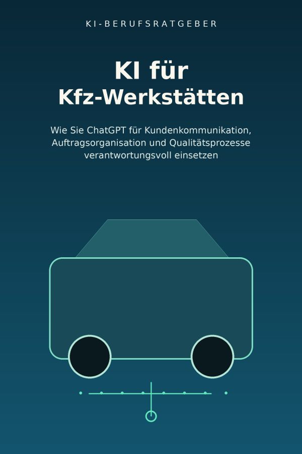 Buchcover: KI für Kfz-Werkstätten