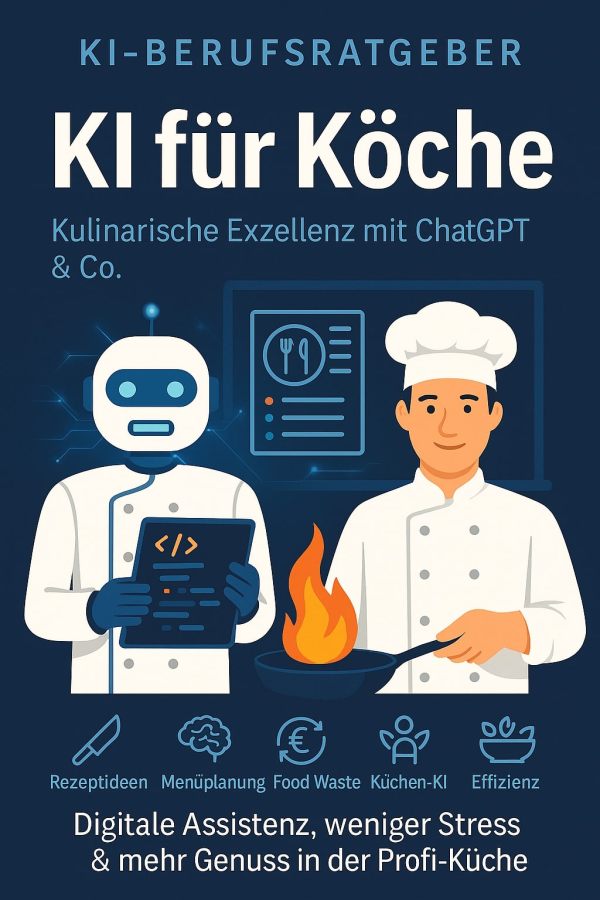 Buchcover: KI für Köche
