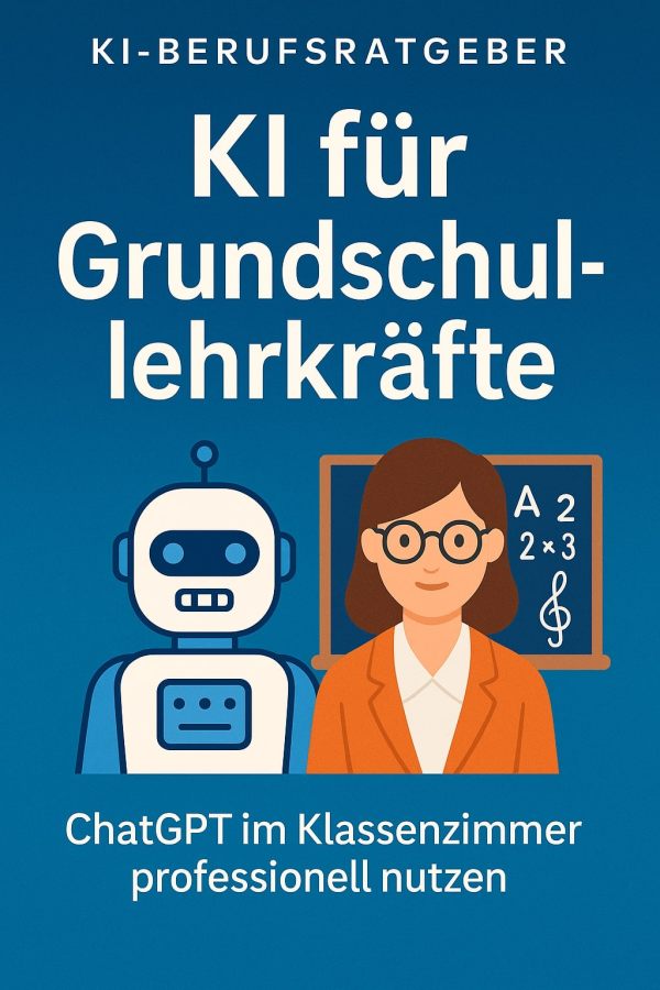 Buchcover: KI für Grundschullehrkräfte