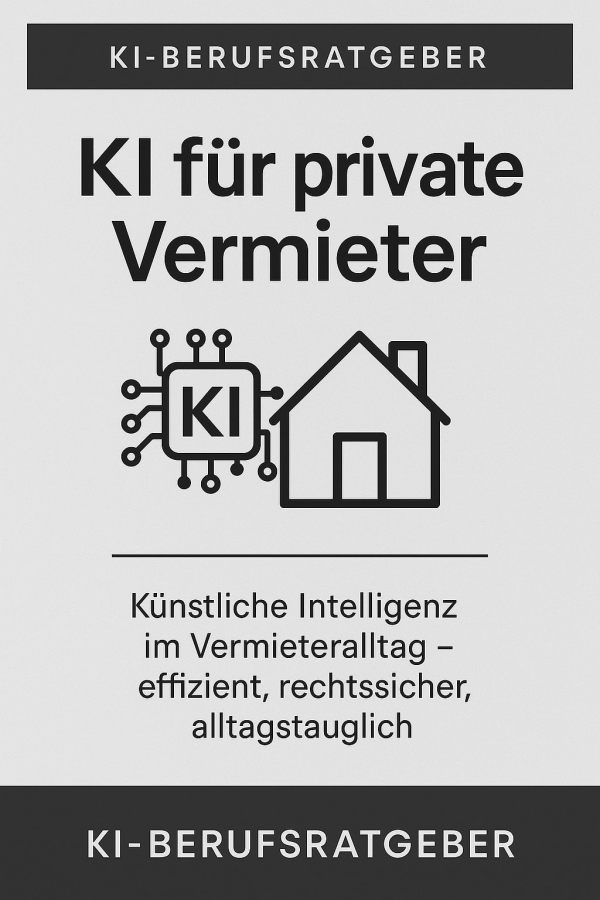 Buchcover: KI für private Vermieter