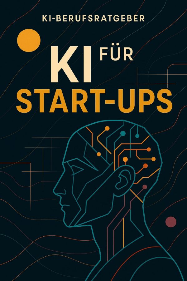 Buchcover: KI für Start-ups