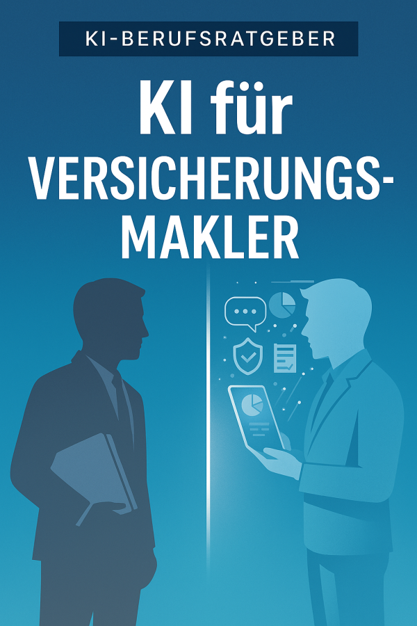 Buchcover: KI für Versicherungsmakler